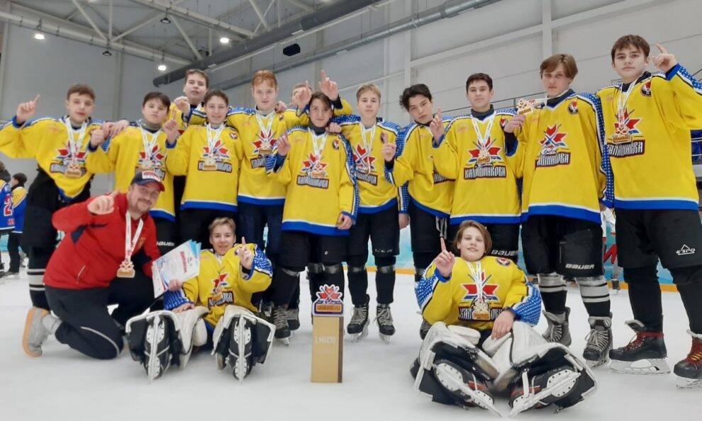 Юные хоккеисты Глазова стали чемпионами хоккейного турнира на Кубок М.Т.Калашникова