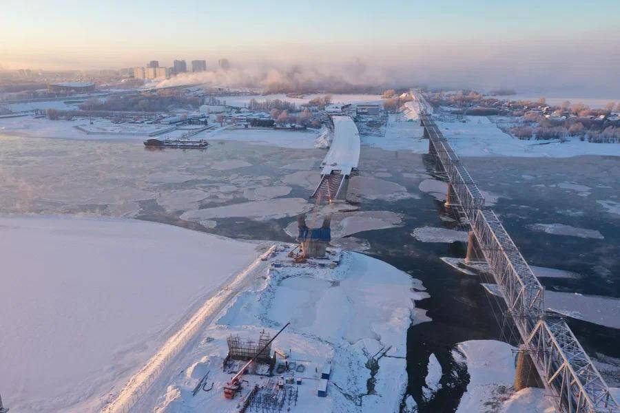 Четвёртый мост через Обь в Новосибирске откроют для автомобилистов в декабре 2022 года