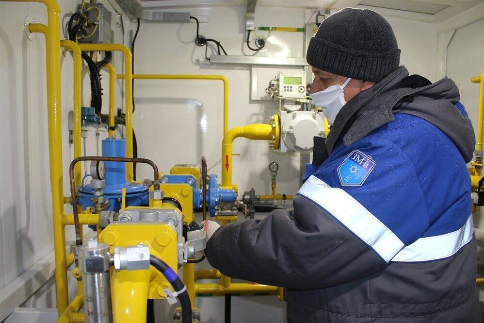 В Лесную Хмелевку Мелекесского района Ульяновской области пришел природный газ