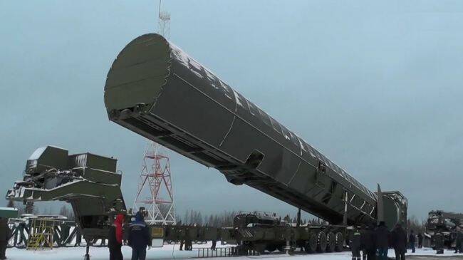 Россия произведет запуск межконтинентальной ракеты «Сармат» в 2022 году