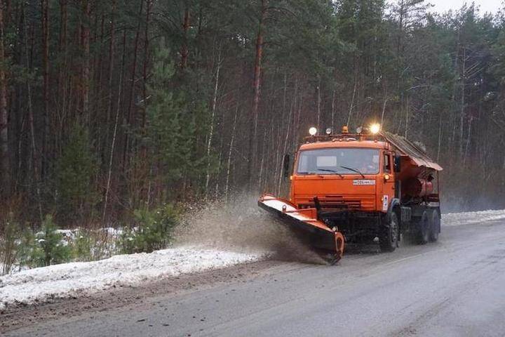 Дороги Брянщины чистят от снега 208 машин