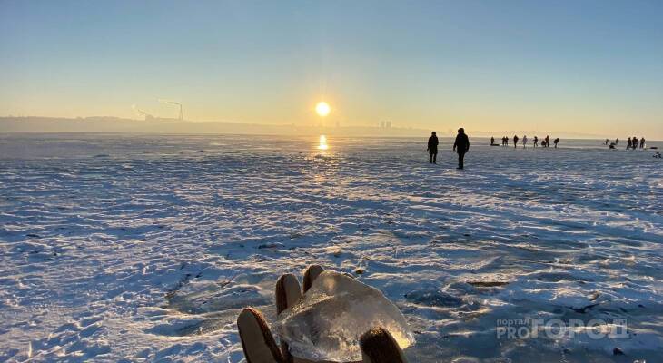 Спасатели измерили толщину льда на реках Чувашии: где наиболее небезопасно