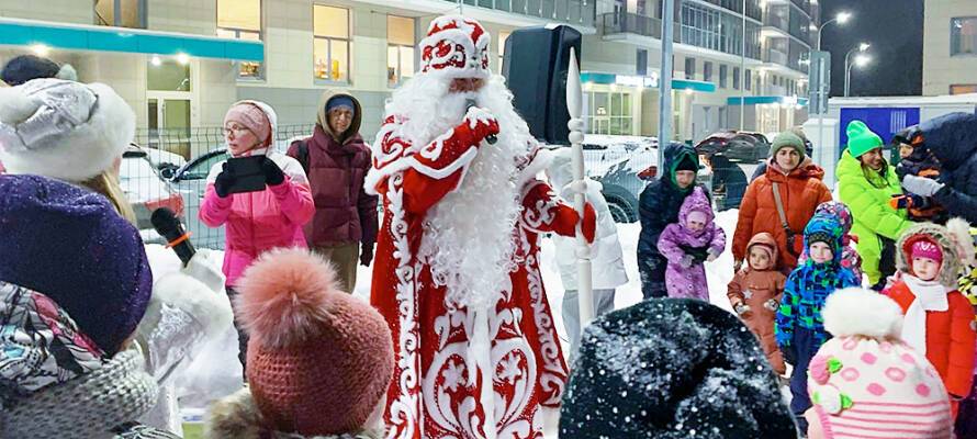 Новый год пришел к жителям теплых и уютных домов «Баренц Групп» в Петрозаводске