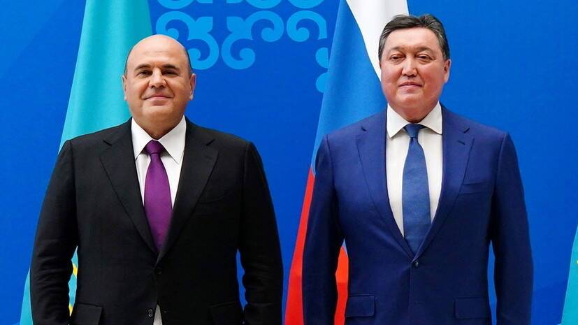Премьер-министры Казахстана и России обсудили сотрудничество в ЕАЭС