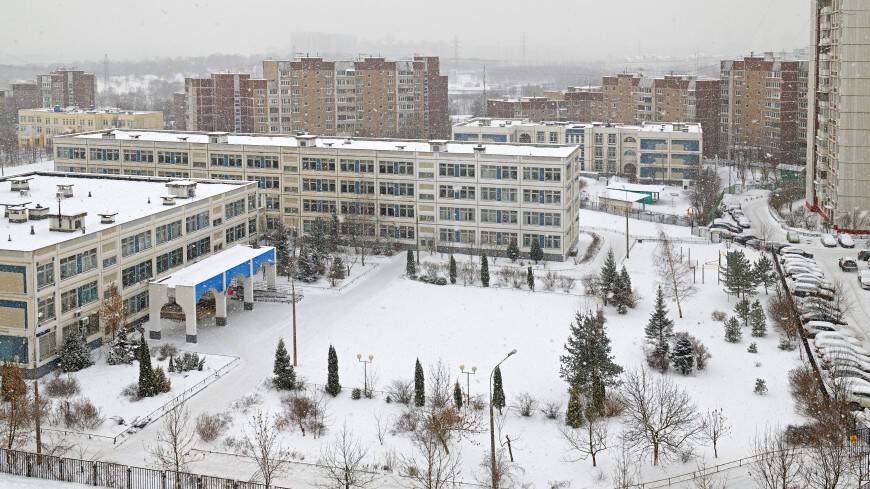 Московские школьники смогут не ходить на уроки при температуре ниже минус 25