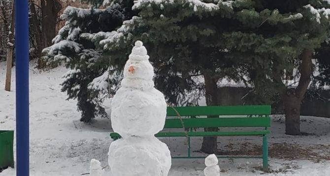Сегодня в Луганске до 3 градусов мороза, небольшой снег и гололедица