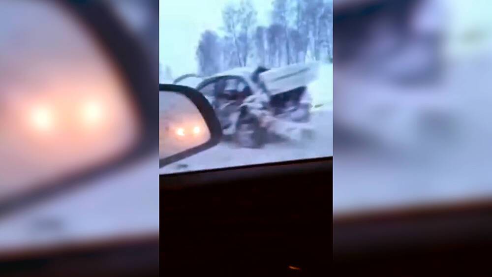 Два человека пострадали в ДТП с машиной главы Кузбасса