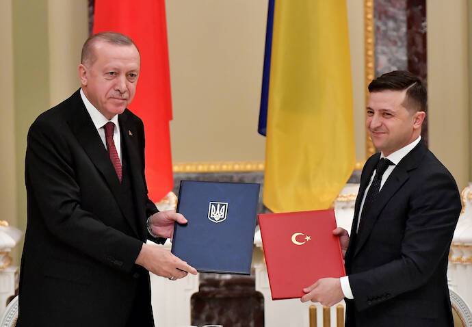 Зеленский ожидает соглашения о свободной торговле с Турцией в начале года