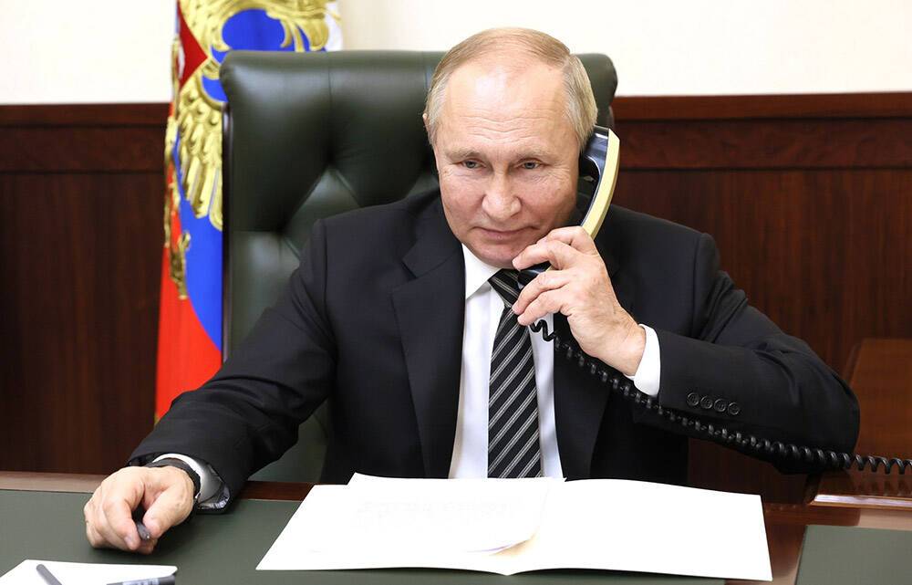 Путин в первом разговоре с Шольцем обсудил предложения России по безопасности