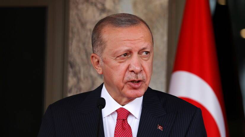 Эрдоган обсудил с Шольцом перспективу присоединения Турции к ЕС