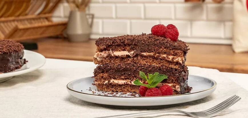 Рецепт шоколадного слоеного торта