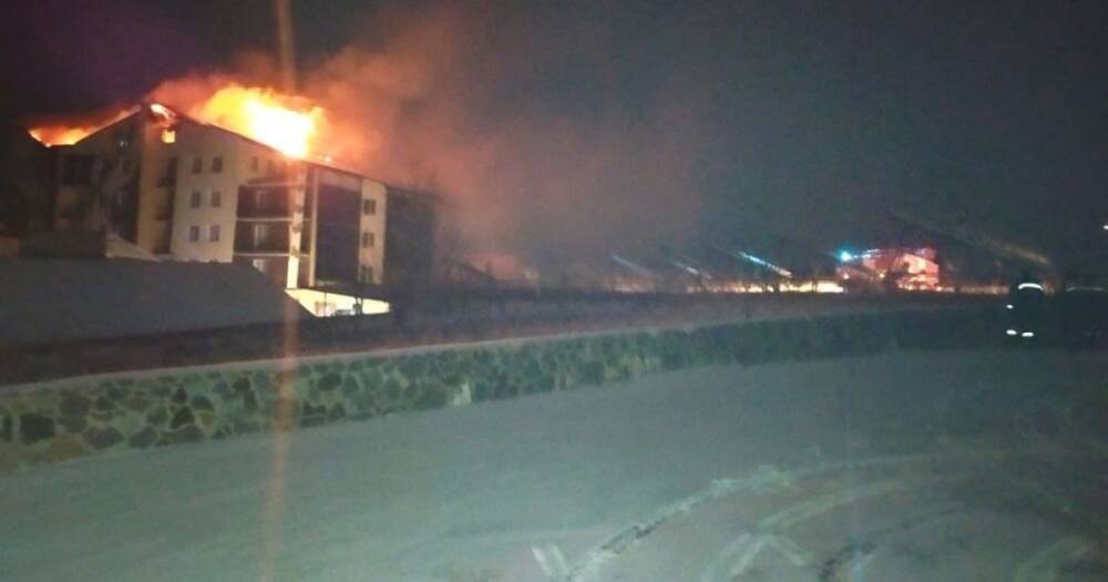 Пожар в отеле под Винницей: двое пострадавших, один человек погиб