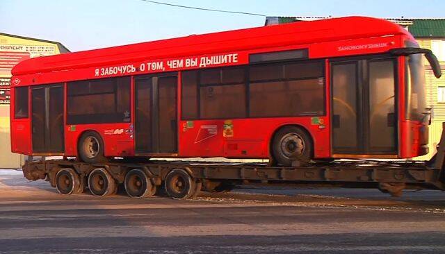 Все 19 новых троллейбусов поступили в Новокузнецк