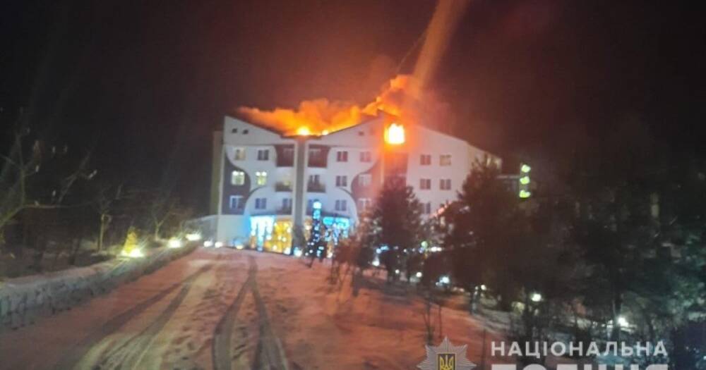 Под Винницей загорелся отельный комплекс, в котором отдыхали дети: есть жертвы (фото, видео)
