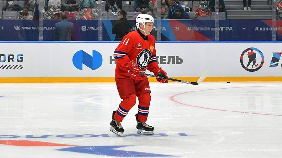 Песков допустил участие Путина в хоккейном матче Ночной лиги
