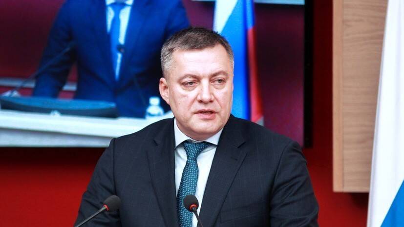 Иркутский губернатор Кобзев назвал слухами информацию, что он станет новым главой МЧС
