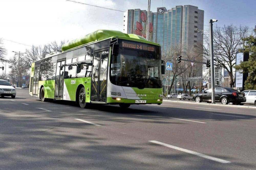 Ташкентские власти в ближайшие четыре года планируют приобрести 1043 новых автобуса и электробуса