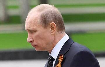 Испуганный насмерть Путин