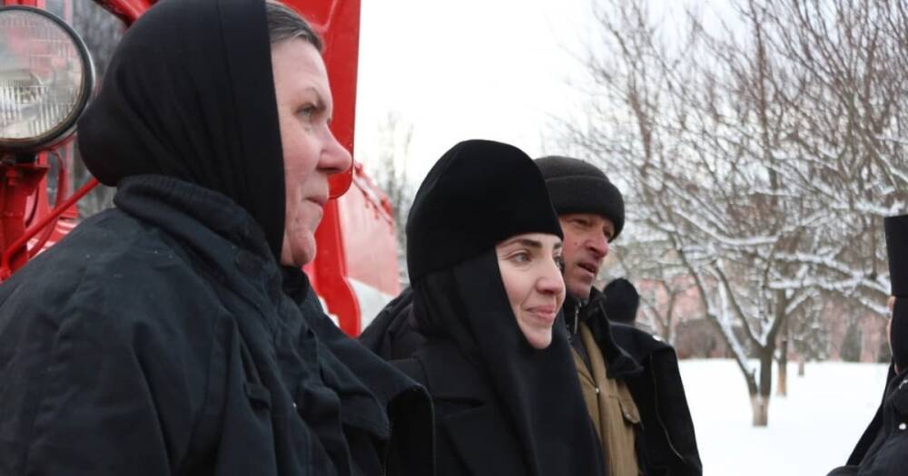 В Украине появилась первая команда пожарников-послушниц из женского монастыря (фото)