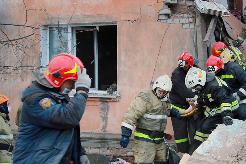 В жилом доме в Каспийске взорвался газ