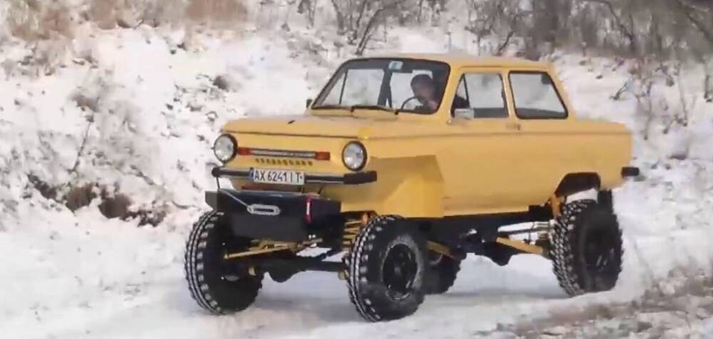 Українці перетворили старий ЗАЗ на крутий позашляховик