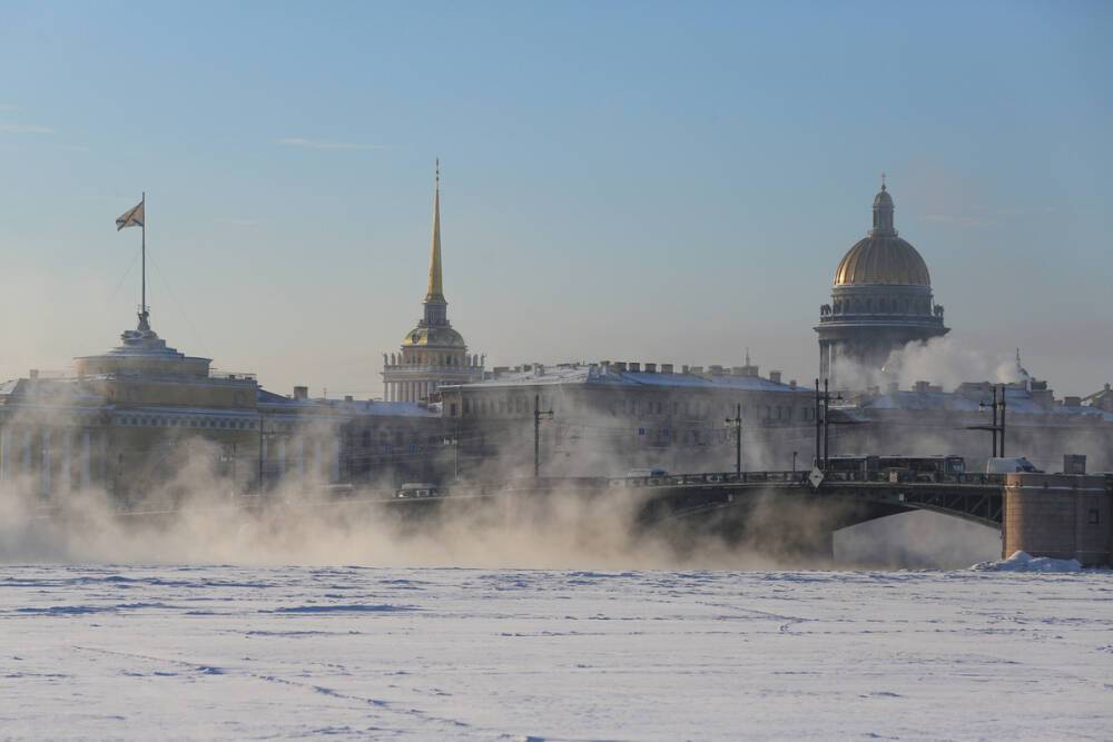 Аномальные морозы до -22 градусов придут в Петербург 26 декабря