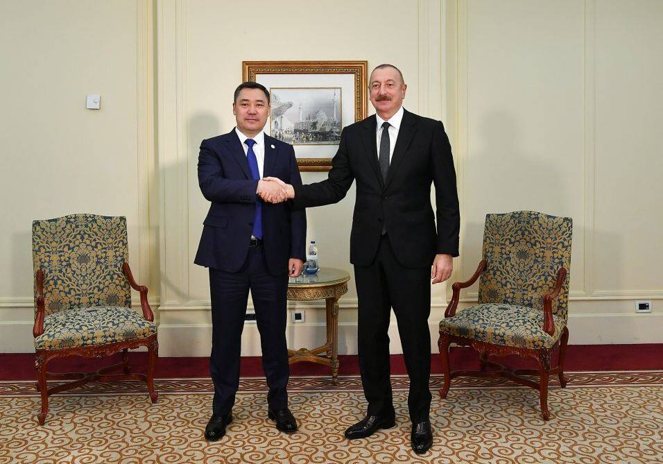 Садыр Жапаров позвонил Президенту Азербайджана Ильхаму Алиеву