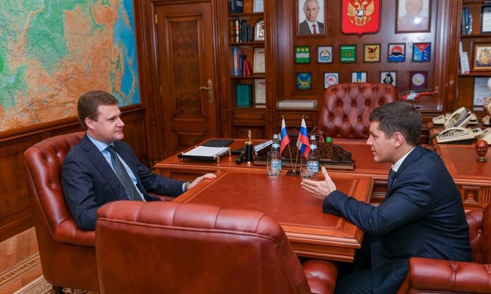 Чекунков и Артюхов обсудили строительство самого дорогого туристического объекта на Ямале