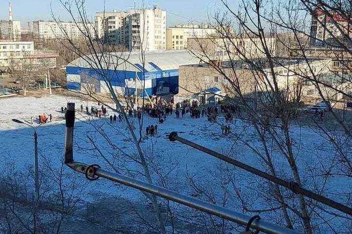 В Астрахани эвакуировали студентов и преподавателей из Политеха
