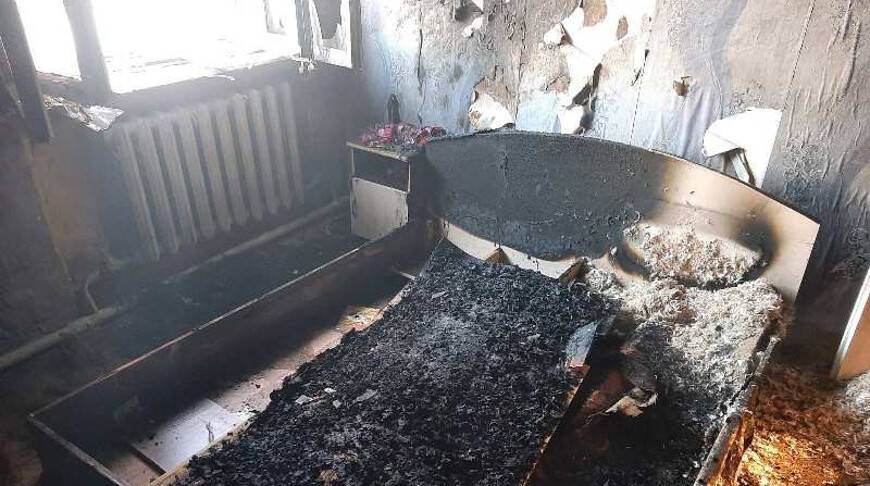 В Шумилино при пожаре в квартире работники МЧС спасли пенсионера