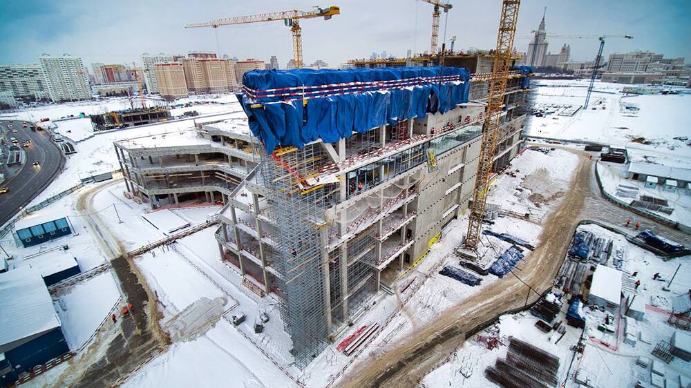 Кластер "Ломоносов" инновационного центра МГУ достроят в 2023 году