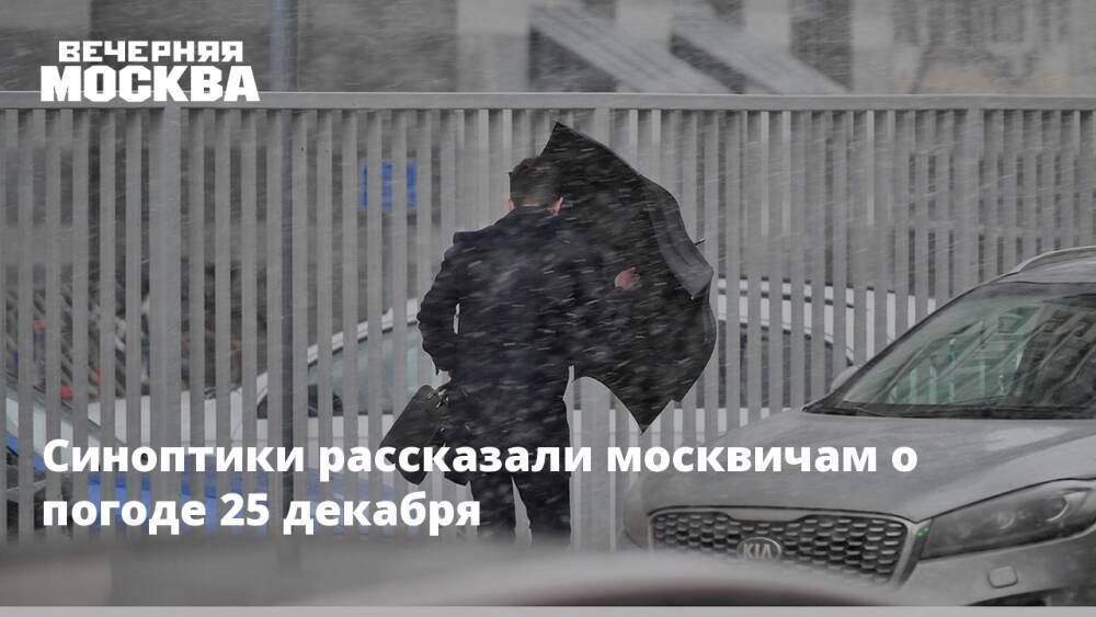 Синоптики рассказали москвичам о погоде 25 декабря