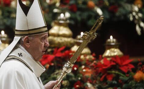 Папа Римский Франциск обратится сегодня к верующим с рождественским посланием