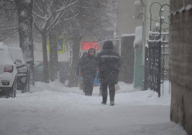 Снегопад в Рязанской области продолжится и в воскресенье