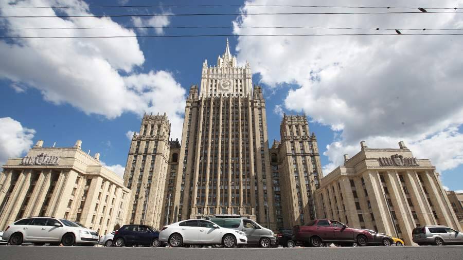 МИД назвал недопустимыми обвинения Украины в адрес главы Минтранса РФ