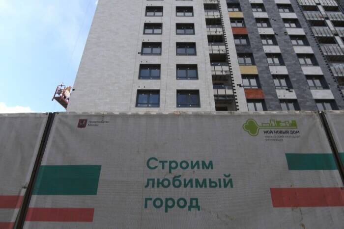 Собянин: в Москве по программе реновации в 2021 году построили миллион кв. метров