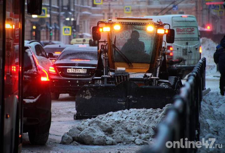 Петербург очистили от снега перед саммитом лидеров СНГ