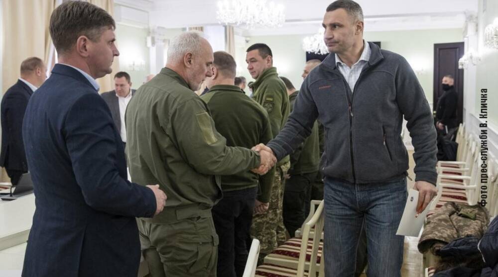 Кличко создает штаб территориальной обороны из-за угрозы со стороны РФ