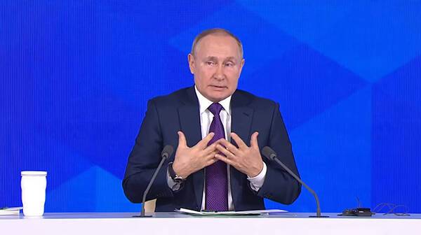 В РФ зафиксирован рекордный телерейтинг ежегодной пресс-конференции Путина