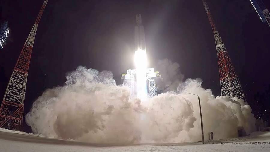 Тяжелая ракета-носитель «Ангара-А5» стартовала с космодрома Плесецк