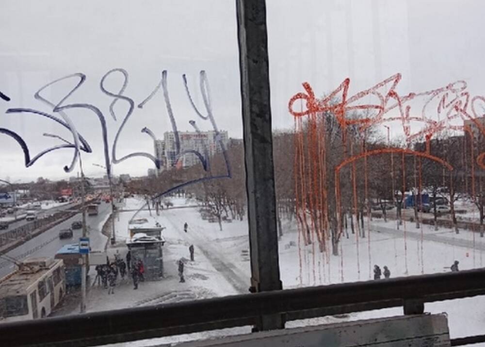 В Рязани приведут в порядок разрисованный вандалами переход у «Таможни»