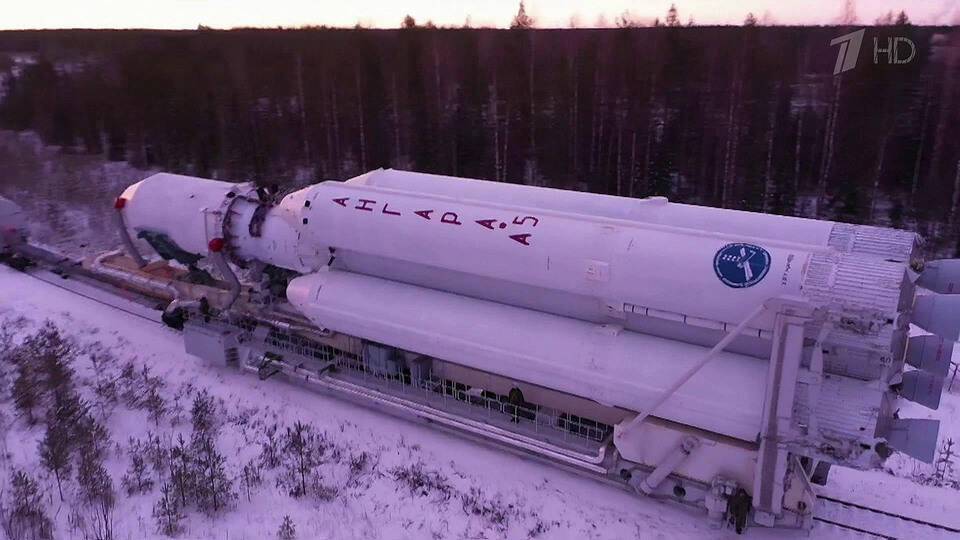 С самого северного в мире космодрома произведен успешный старт тяжелой ракеты-носителя «Ангара»