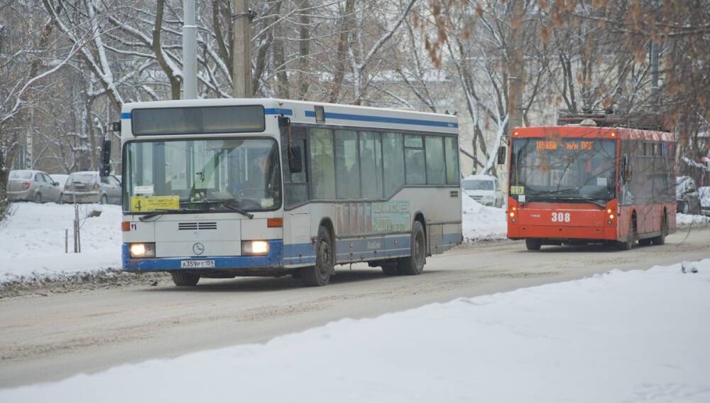 В Перми 31 декабря движение автобусов прекратится в 23.00