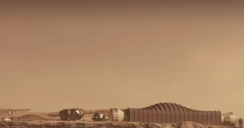 Человеческая база на Марсе: каким будет Ноев ковчег Илона Маска и другие жилища колонистов (фото)
