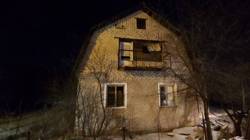 В Орше при пожаре дома погиб мужчина