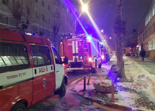 Пожар в ковидной больнице в Красноярске: пять человек пострадали
