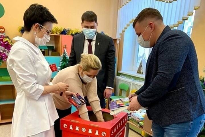 В Тамбовской областной детской больнице появилась ещё одна «Коробка храбрости»
