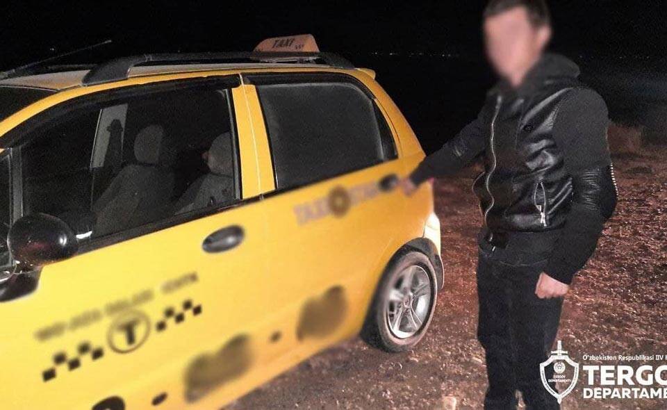 Трое молодых людей с пистолетом напали на таксиста в Кашкадарье
