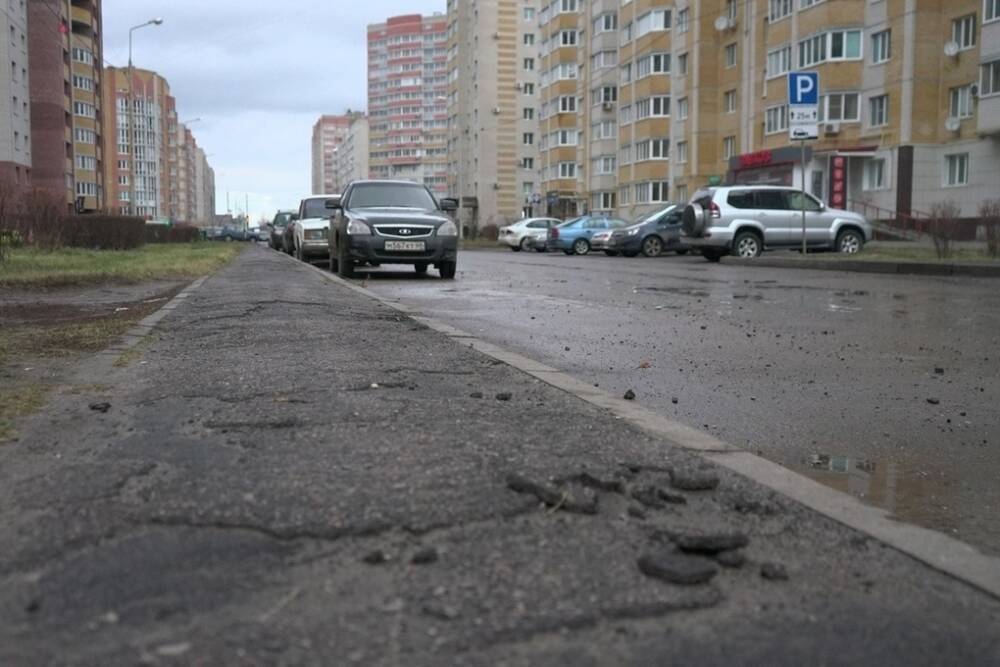 На Ореховой в Тамбове отремонтируют дорогу и тротуары по нацпроекту