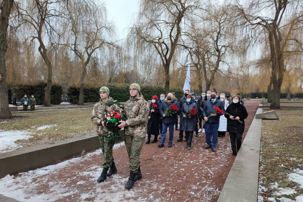 Тамбовчане почтили память Неизвестного солдата